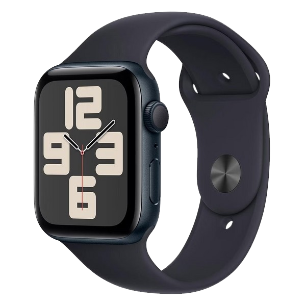 Часы Apple Watch SE 44 мм, алюминий цвета «тёмная ночь»