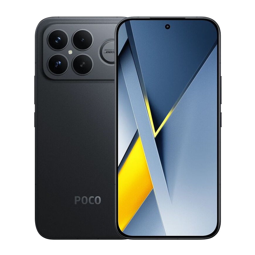 Смартфон Xiaomi POCO F8 Ultra в чёрном цвете