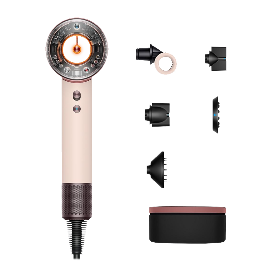 Фен Dyson HD16 Supersonic Nural Hair Dryer Straight+Wavy Gift Edition (Ceramic Pink/Rose Gold) (2023)