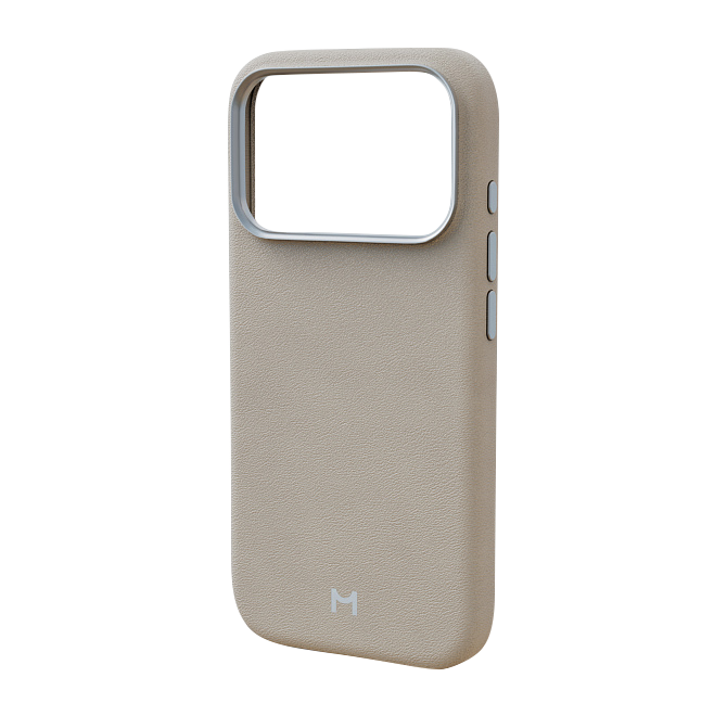 Чехол Magssory Eco-Leather Case для iPhone 17 Pro с MagSafe, Айвори