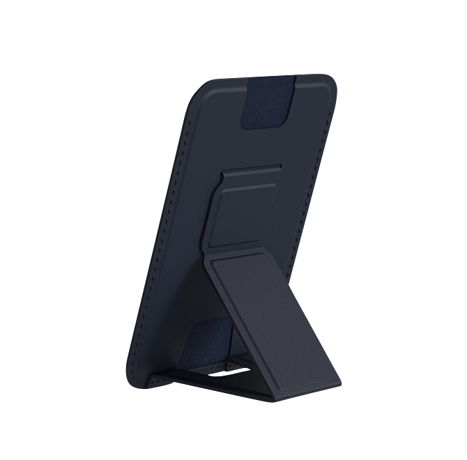 Кошелек-кардхолдер Magssory Duo Magnetic Kickstand Wallet, совместимый с MagSafe, ACL011, синий, Синий