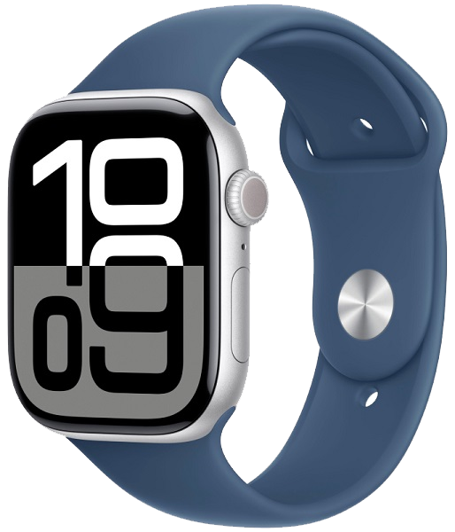 Apple Watch S10 42mm, Silver, Sport Band
