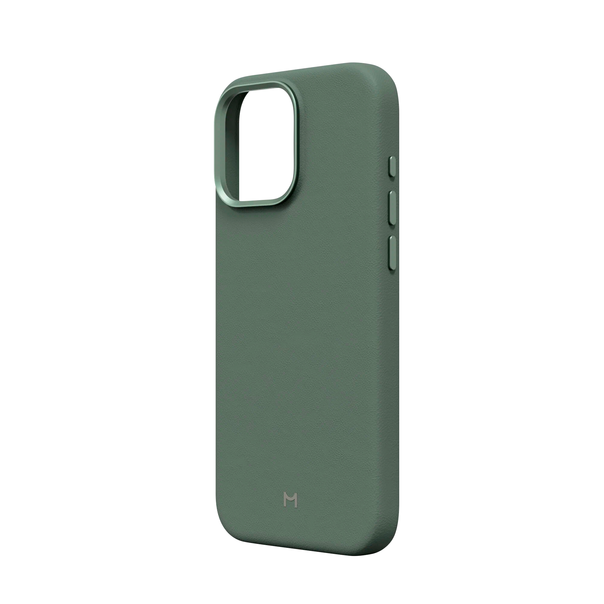 Чехол Magssory Eco Leather Case для iPhone 15 Pro Max, экокожа, с магнитами, совместимые с MagSafe, Хаки