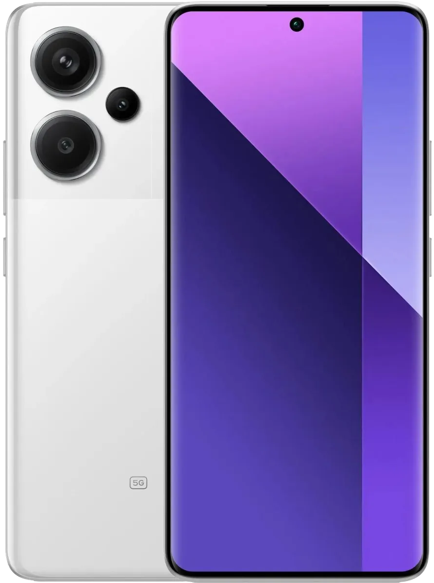 Смартфон Xiaomi Redmi Note 13 Pro+ 5G 12 ГБ + 512 ГБ («Лунный белый»  | Moonlight White) (версия Global)