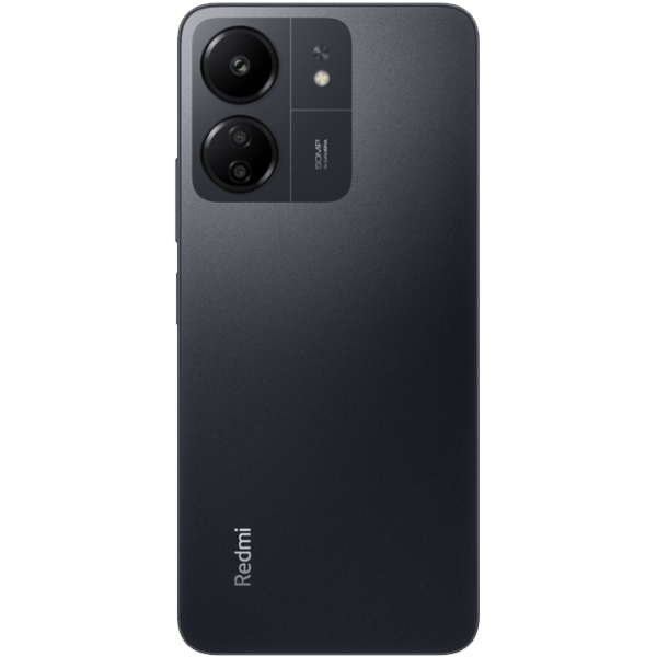 Смартфон Xiaomi Redmi 13C 4 ГБ + 128 ГБ («Полночный чёрный» | Midnight Black) (версия Global)