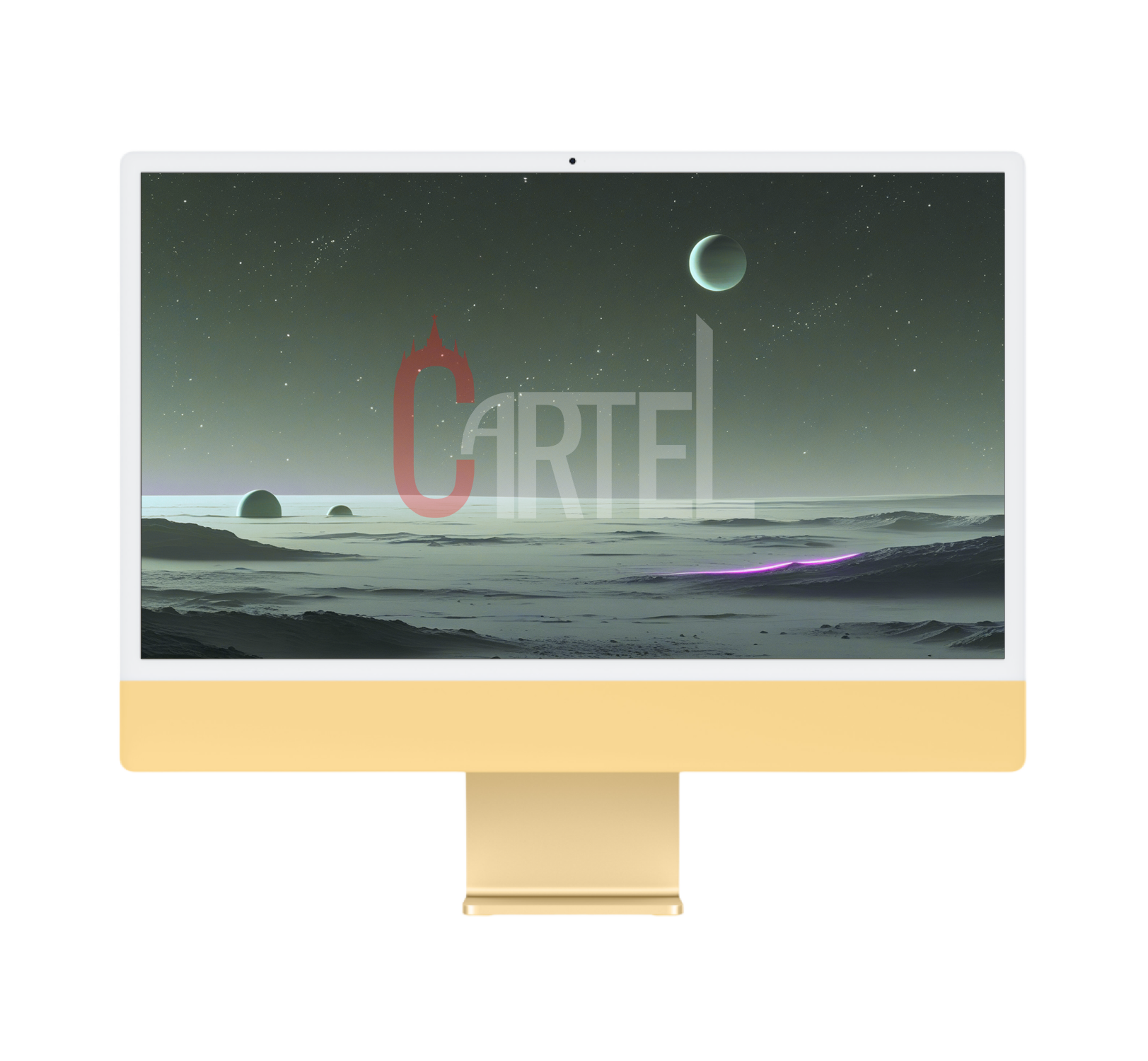 Моноблок Apple iMac 4.5K 24" кастомный (M3 8-Core, GPU 10-Core, 24GB, 1TB) (Жёлтый | Yellow) (2023)