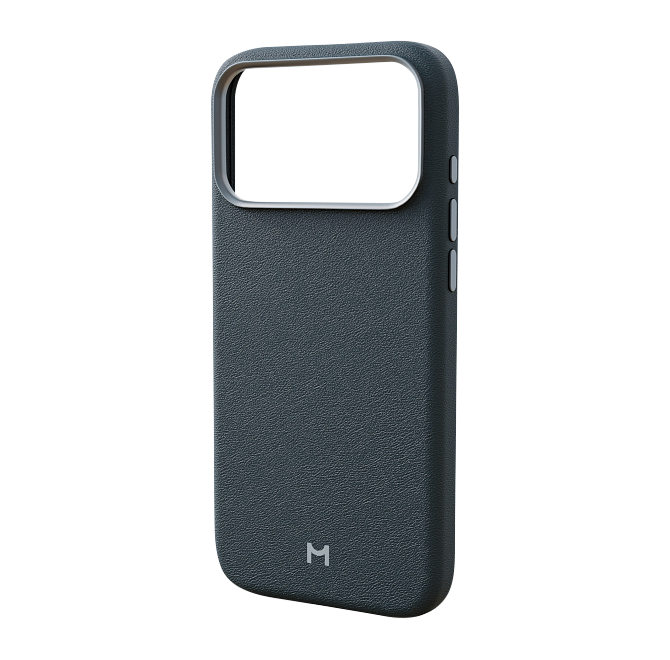 Чехол Magssory Eco-Leather Case для iPhone 17 Pro Max с MagSafe, Миднайт