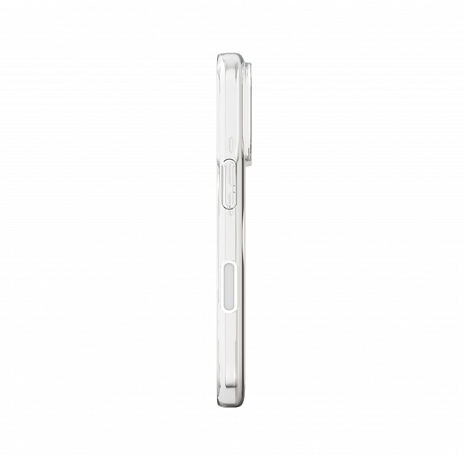 Чехол Magssory для iPhone 17 Pro, поликарбонат, с магнитами, с MagSafe, Прозрачный