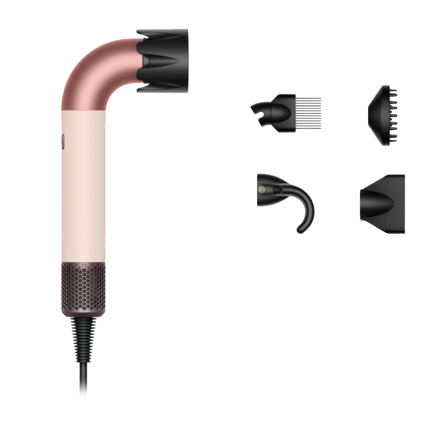 Фен Dyson HD17 Supersonic r Curly+Coily (Ceramic Pink/Rose Gold) (2025)
