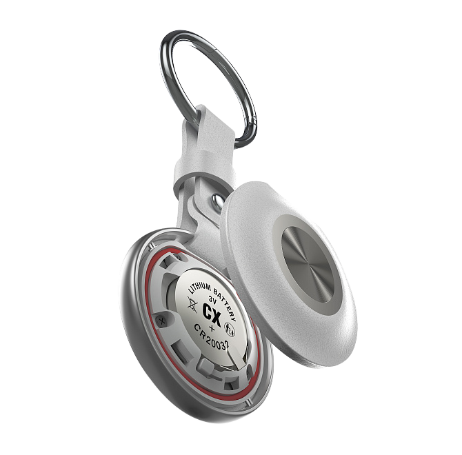 Магнитная Bluetooth метка Magssory UFO Magnetic Geo Tag, с поддержкой Find My, Белый