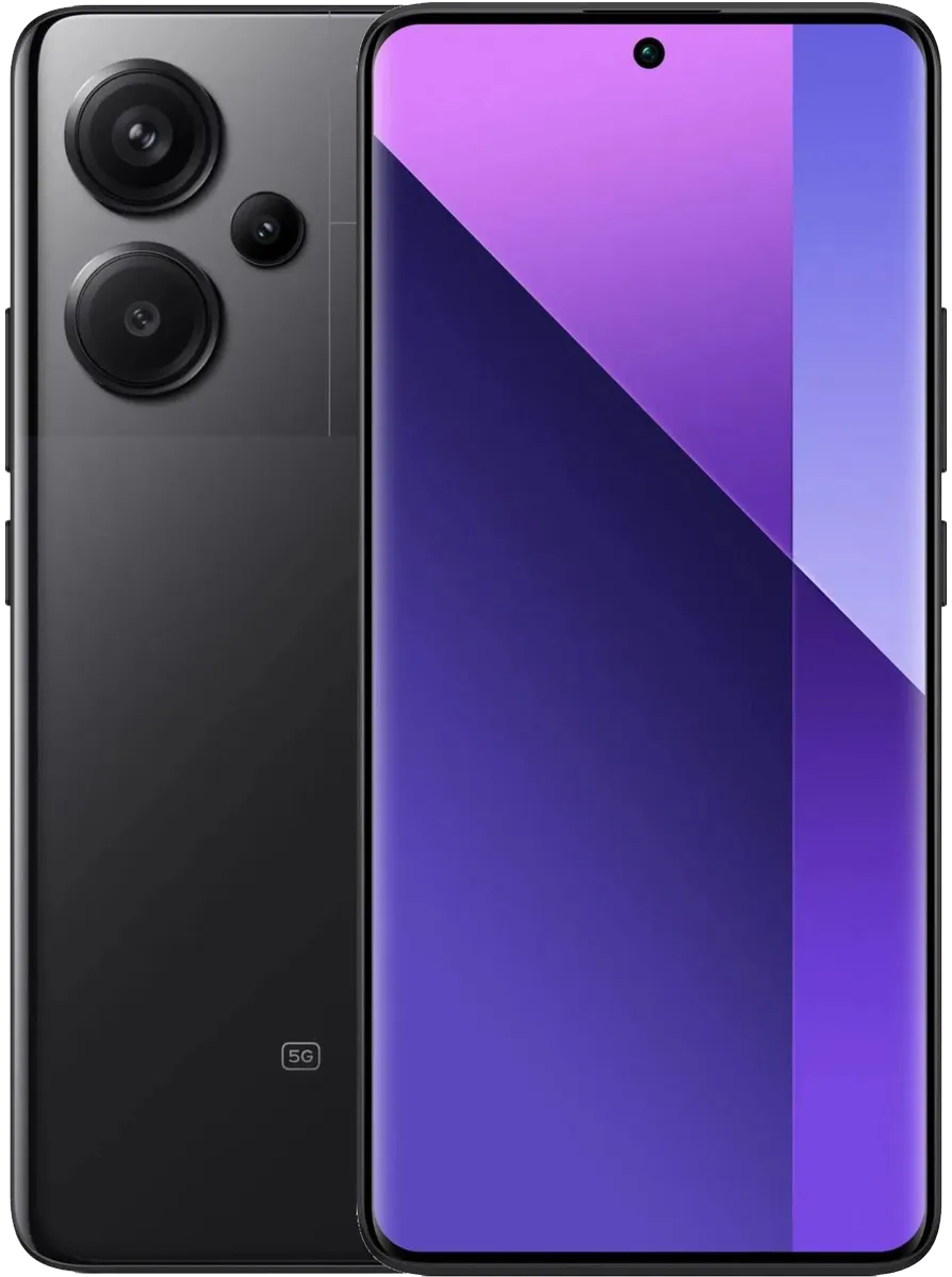 Смартфон Xiaomi Redmi Note 13 Pro+ 5G 8 ГБ + 256 ГБ («Полночный чёрный» | Midnight Black) (версия Global)