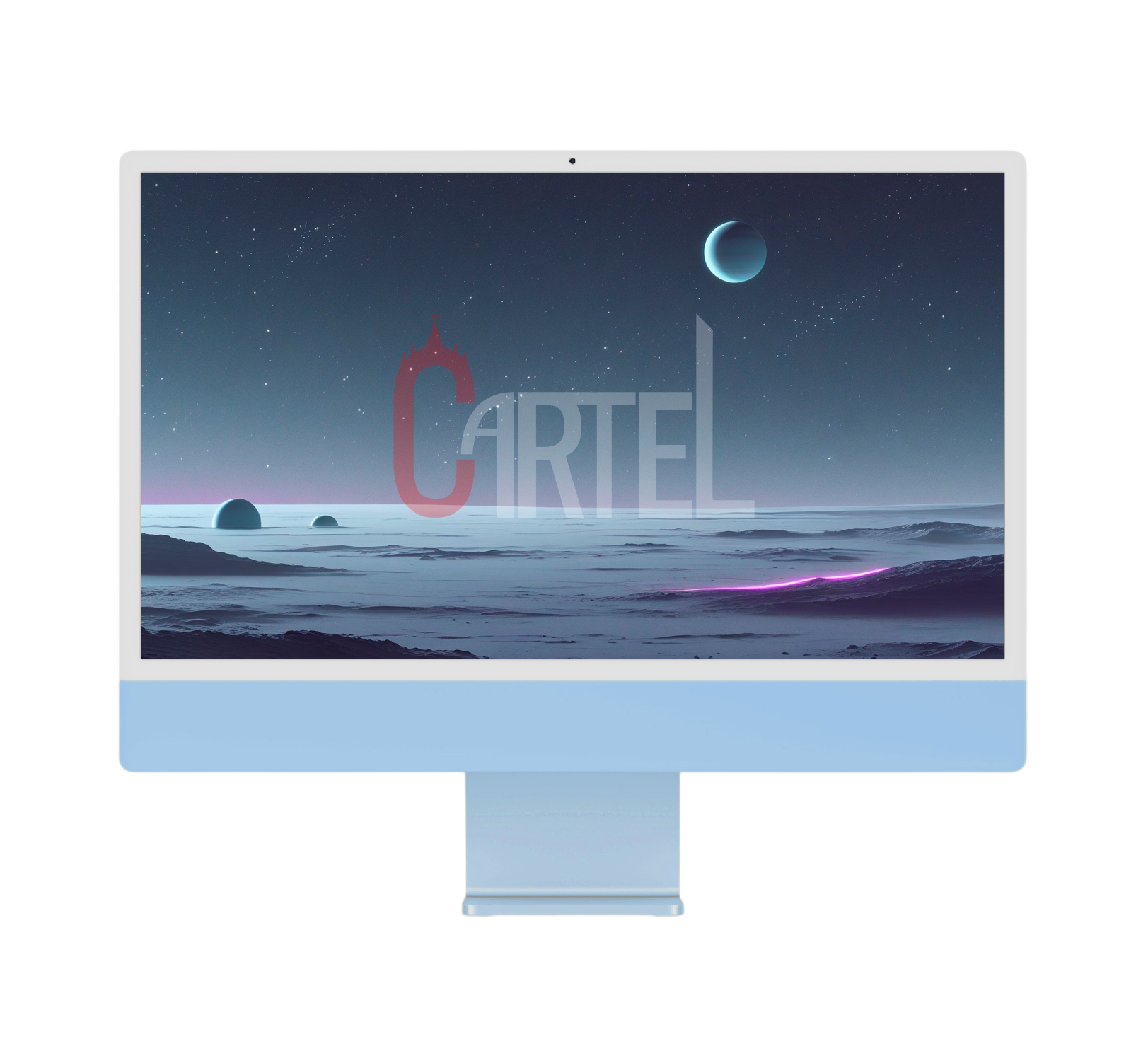 Моноблок Apple iMac 4.5K 24" (M4 10-Core, GPU 10-Core, 24GB, 512GB) (Голубой | Blue) (2024)