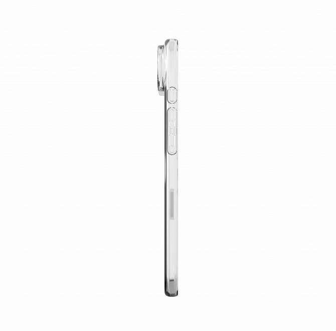 Чехол Magssory для iPhone 17 Air, поликарбонат, с магнитами, с MagSafe, Прозрачный
