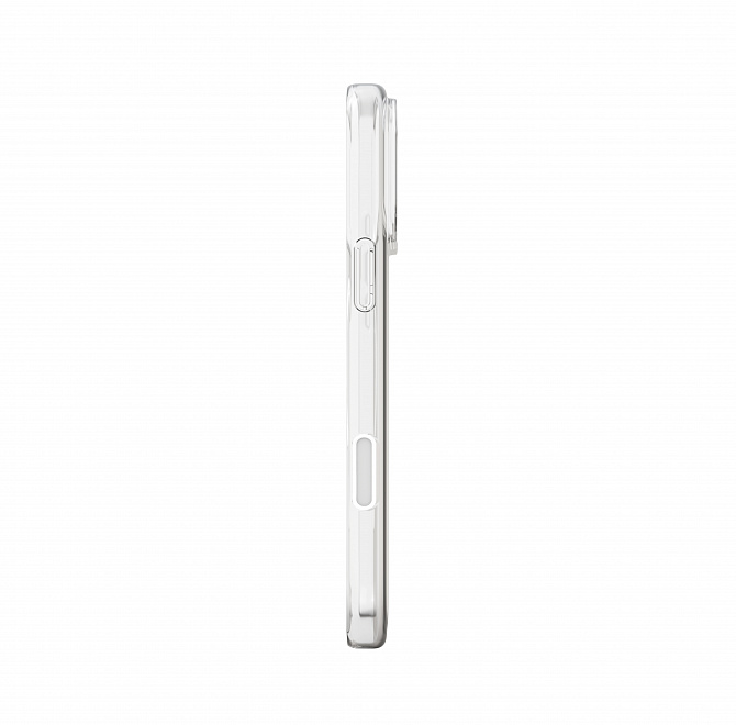Чехол Magssory для iPhone 17 Pro Max, поликарбонат, с магнитами, с MagSafe, Прозрачный