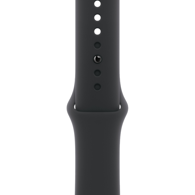 Apple Watch S11 46mm, Jet Black, Aluminium Case, Sport Band, S/M