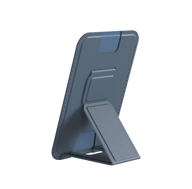 Кошелек-кардхолдер Magssory Duo Magnetic Kickstand Wallet, совместимый 
с MagSafe, ACL011, кобальт, Кобальт