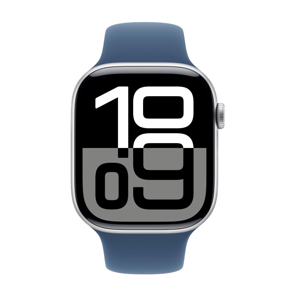 Apple Watch S10 42mm, Silver, Sport Band