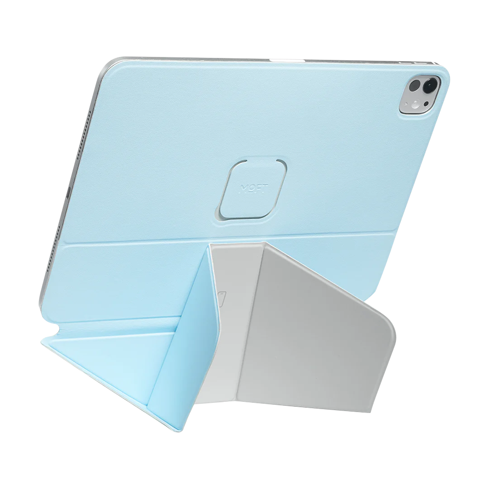 Чехол MOFT Dynamic Folio для планшета iPad Pro 13′′ (M4/M5) голубой с серым