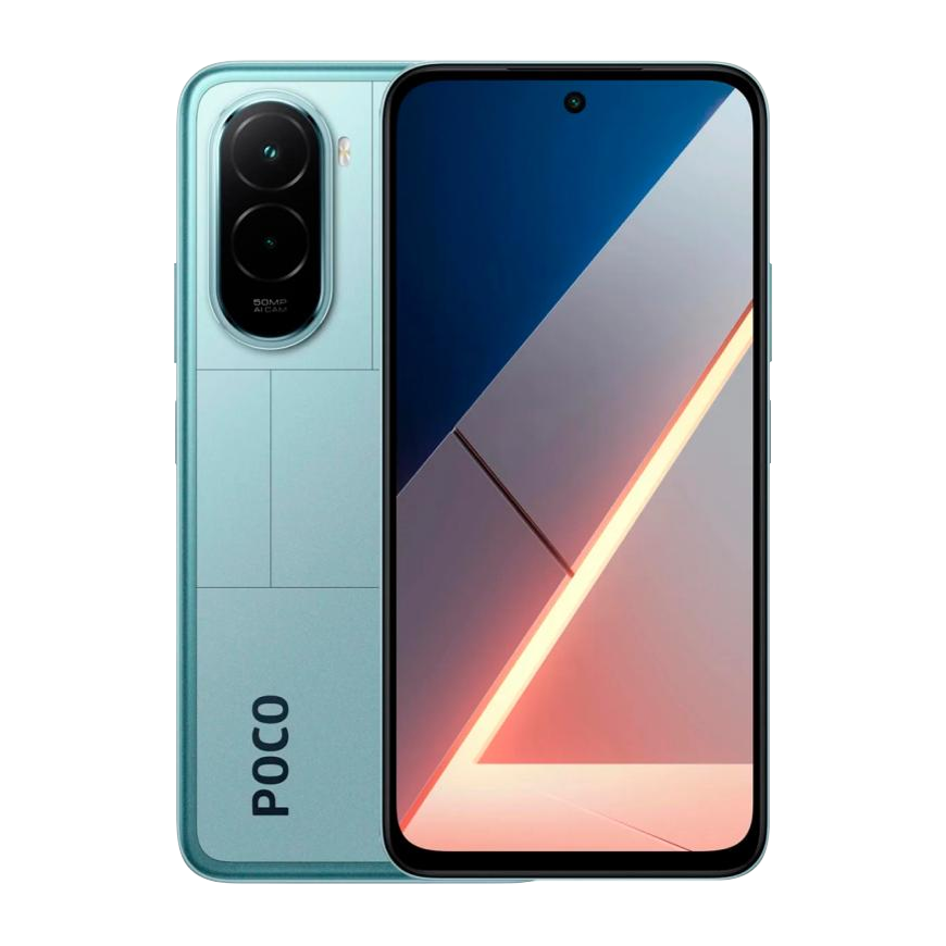 Смартфон Xiaomi POCO M7 4G 6 ГБ + 128 ГБ (Голубой | Blue) (версия Global)