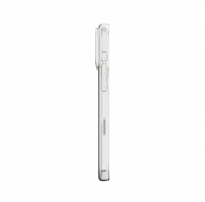 Чехол Magssory для iPhone 17 Pro Max, поликарбонат, с магнитами, с MagSafe, Прозрачный